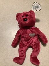 Valentina Beanie Baby Bear Rare 1999 Tush Tag