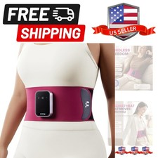 Portable Heating Pad for Back Pain Relief, Discreet  Lightweight, Cordless U...