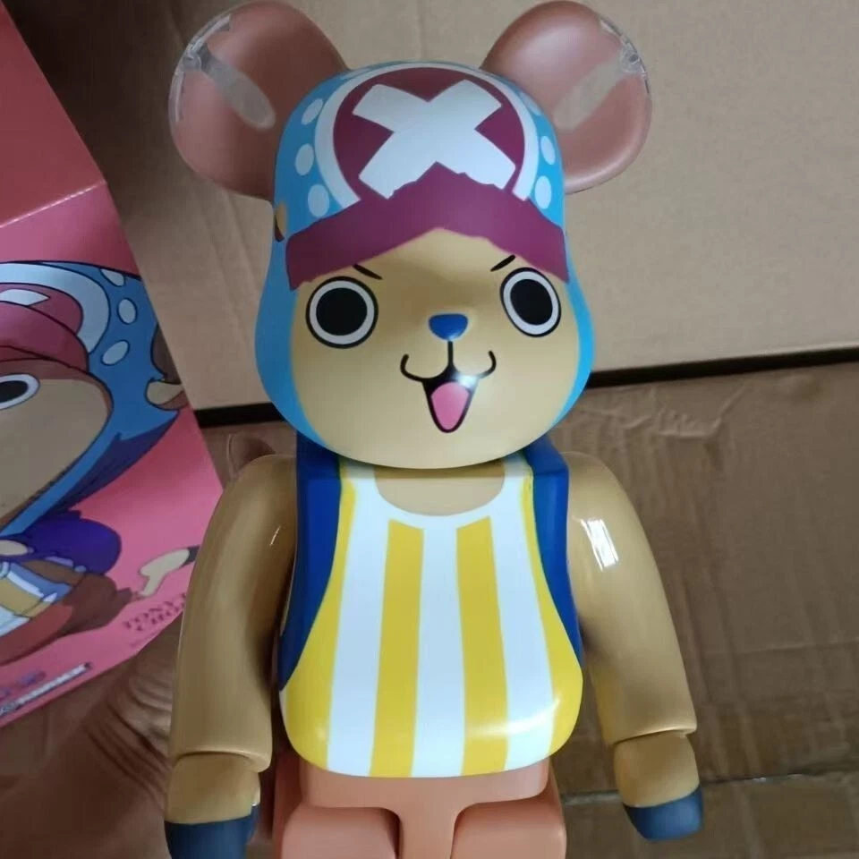 BEARBRICK 400%Tony Tony Chopper 28cm Regalos de vacaciones Foto 4 de 4