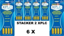 Stacker Two 2 XPLC Herbal Dietary 4 /Card (Lot 6 X Cards) = 24 Capsules NEW