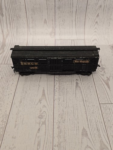 CARRO DE CARGA A ESCALA TYCO HO D&RGW RIO GRANDE CARRO DE GANADO 37248 | Zustand: Used