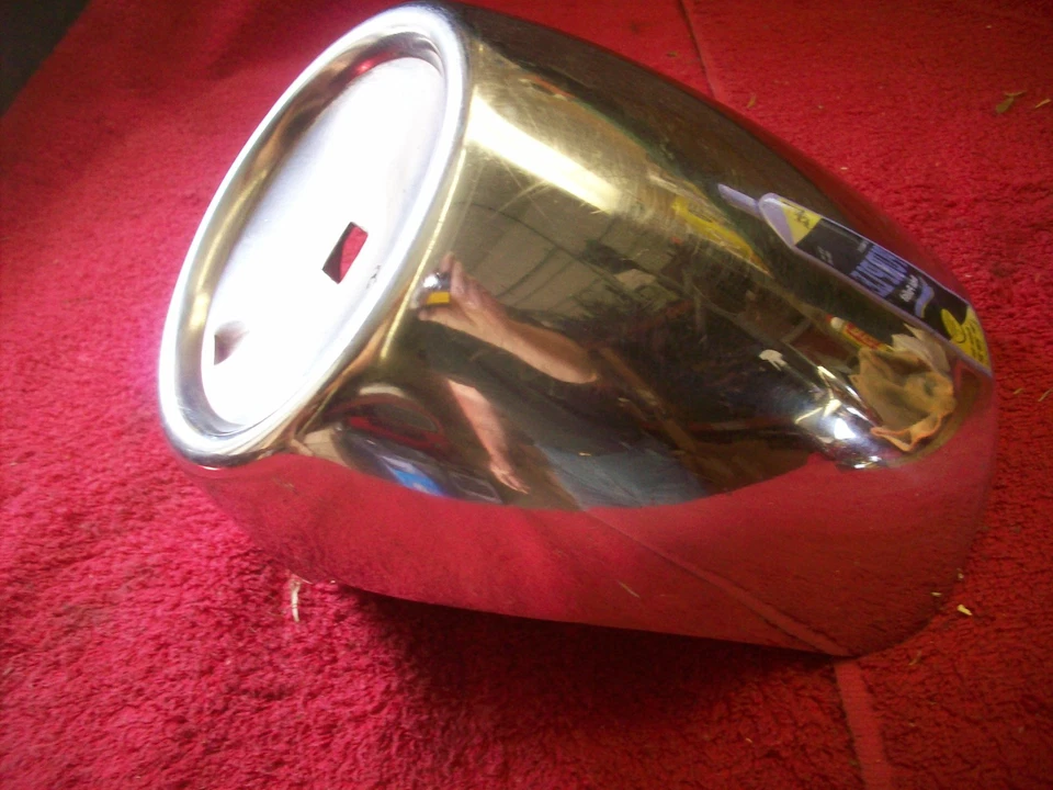 Chevy Belair Nomad 1957 sedán entrega 210 150 OEM RH parachoques delantero protector GM Foto 4 de 4