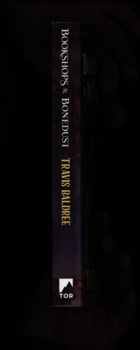 Baldree, Travis: Bookshops & Bonedust + Swag ** Signed ** PBO 1st/1st - Picture 2 of 6