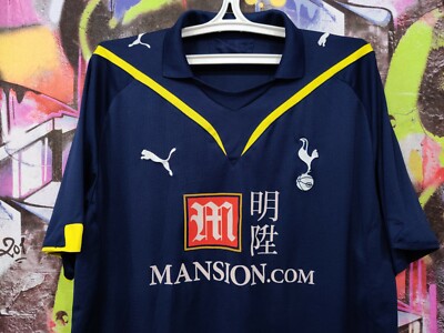 ウェア 09-10 Tottenham Hotspur  Puma Tottenham Hotspur FC 2009/10 Away Football Shirt Soccer