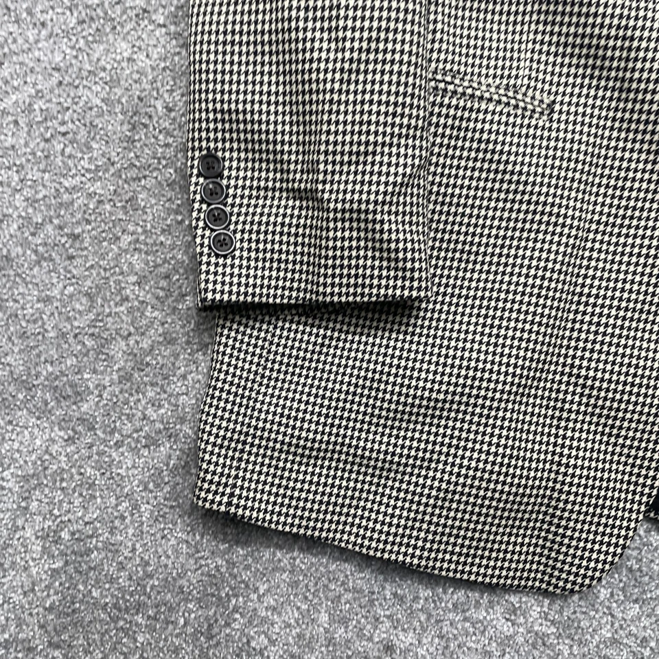 Chaqueta Blazer DE COLECCIÓN Chaps Ralph Lauren 44 T Pata de Gallo Clásica Lana Pura Años 90 Foto 3 de 4