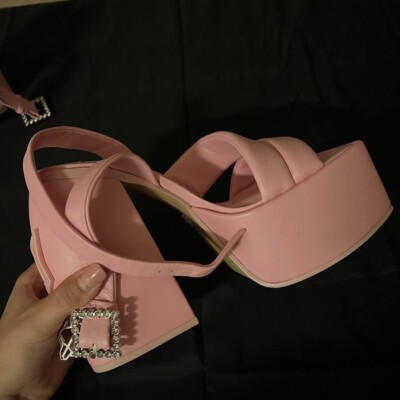 shoes women naked wolfe platform pink size 6 new boots | eBay