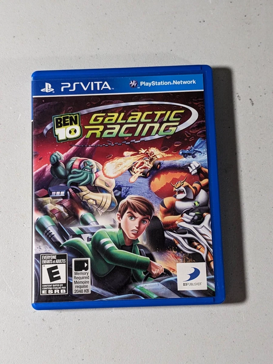 Ben 10: Galactic Racing (Sony PlayStation Vita, 2012) Great Condition PS  Vita