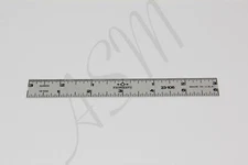 Fairgate 6" Center Finding Aluminum Ruler
