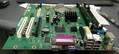 Dell F8098 OPTIPLEX GX620 SMT Tower System Board with 3GHz CPU & 512MB Memory