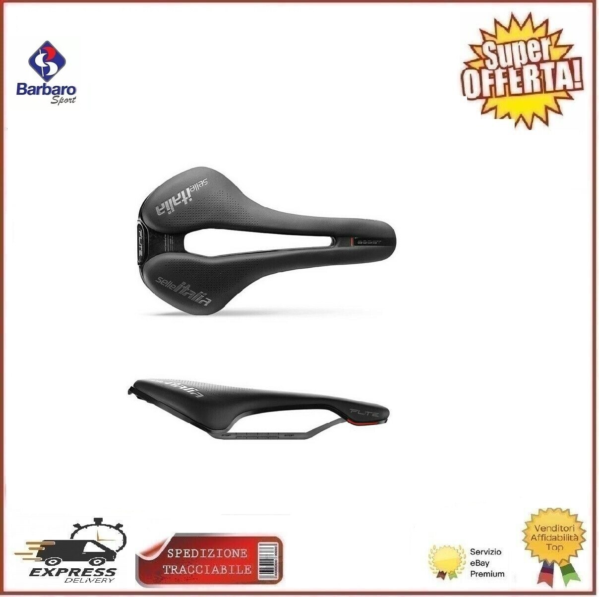 Selle Italia Flite Boost Superflow L3 Manganese Sella Bicicletta 145x248 233GR