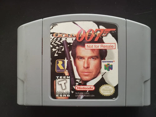 Goldeneye 007 - Not for Resale - Nintendo 64 Game Cartridge