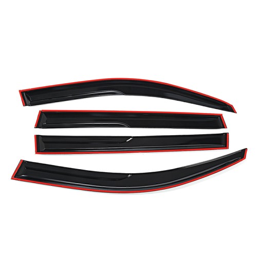 Para Toyota Highlander 2008 2009-2013 Visera de ventana Ventilación Sol Protectores de lluvia - Imagen 11 de 14