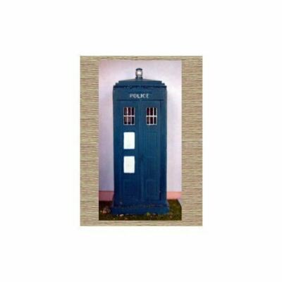 Langley O Gauge Gestrichene TARDIS Polizeitelefonzelle O-Scale L5p Bausatz