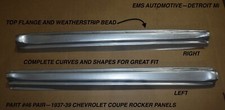 193719381939 Chevrolet Coupe Rocker Panels 46 Pair  Ems Auto