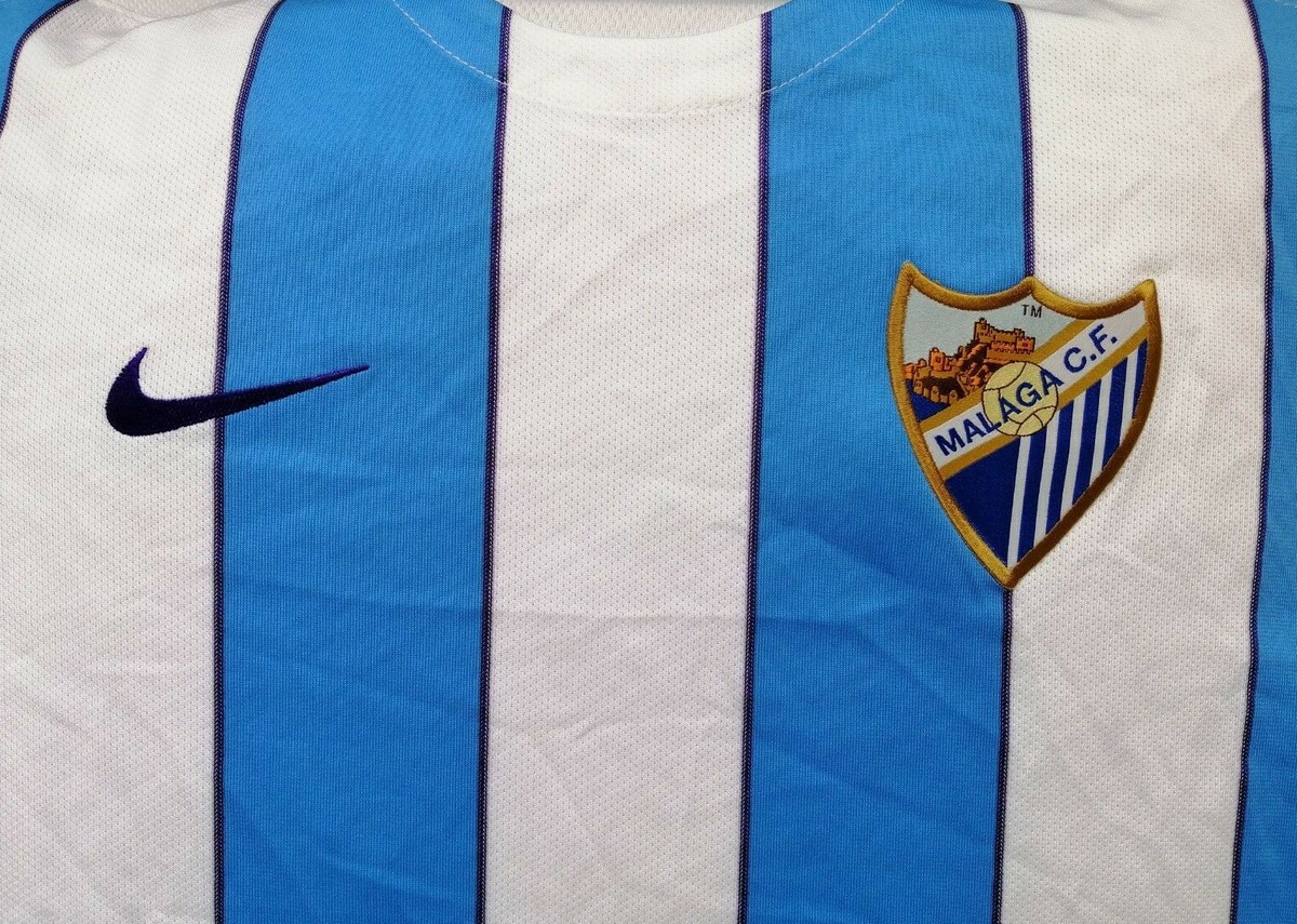 Malaga 2015 - 2016 home football shirt jersey camiseta Nike
