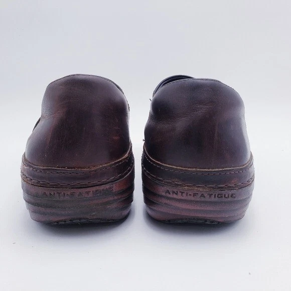 Timberland Pro Renova Mujer Cuero Marrón Zueco Sin Cordones Zapato Cómodo Talla 9.5 Foto 3 de 4