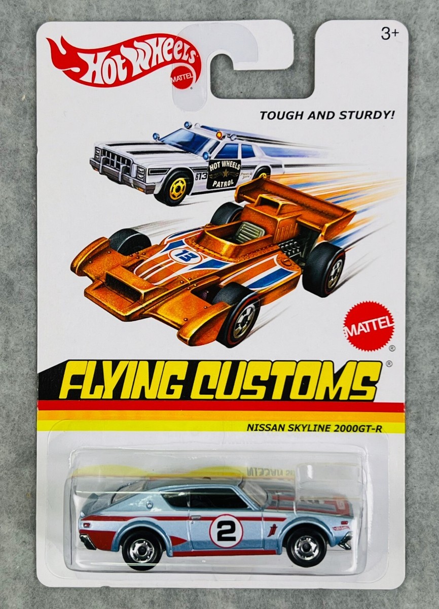 🎌HOT WHEELS 2013 Flying Customs Nissan Skyline 2000GT-R