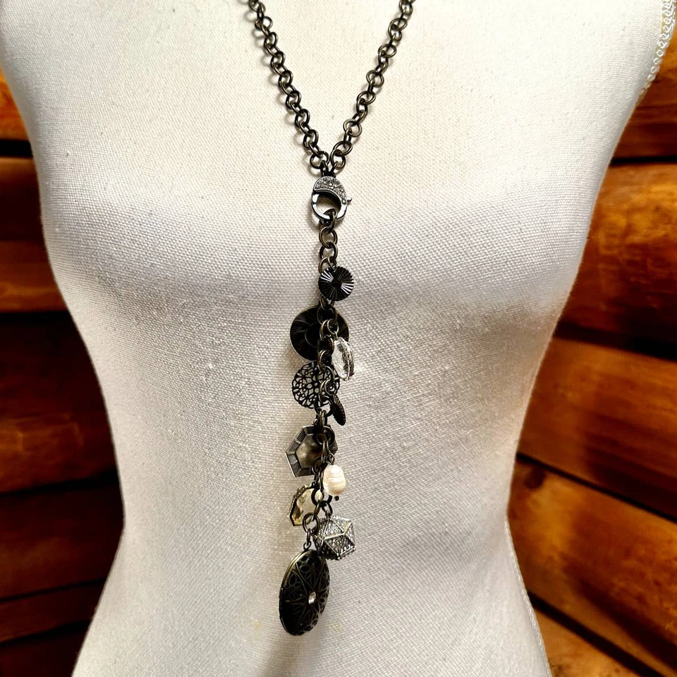 Collar ajustable vintage Chico's charm