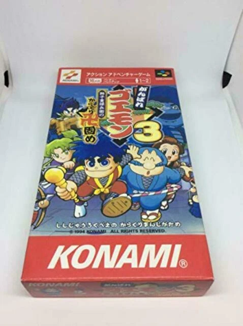 Nintendo SNES Konami Video Games