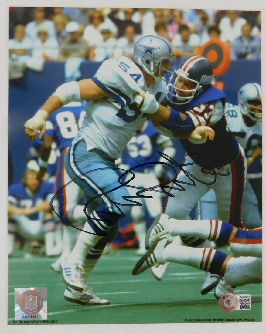 Randy White Autographed Signed Dallas Cowboys 8x10 Photo Beckett COA NFL Maryland Terrapins 