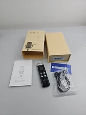EVISTR L57 8 GB Digital Voice Recorder Recording Device W BOX CHARGED