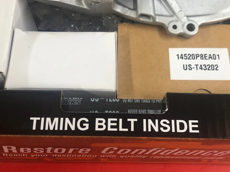 USMW USTK286 PROFESSIONAL SERIES TIMING KIT WATER PUMP, BELT, & (3) TENSIONERS - Image 3 of 4