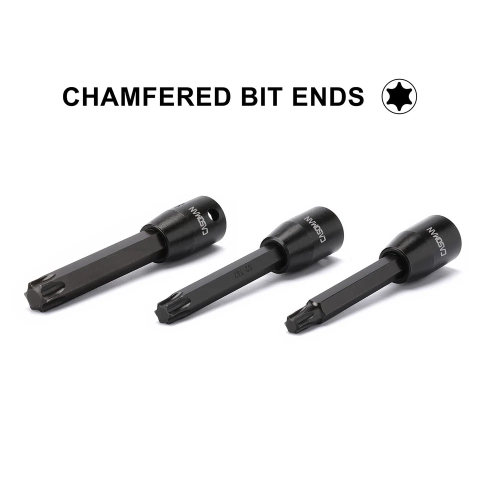 Extra Long Torx Bit Socket Set, 3.5-inch Length, Torx Bit in 3/8" Drive T30 -... - Image 4 of 4