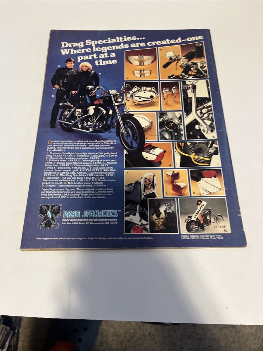 Supercycle Magazine issue june 1982 biker motorcycle outlaw harley
