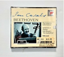 Beethoven: The Complete Cello Sonatas - Pablo Casals - 2-CD Set - NEW, Sealed