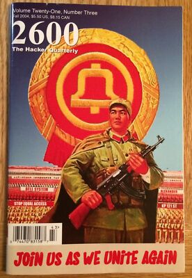 2600 The Hacker Quarterly Volume 21 Number 3 Fall Autumn 2004