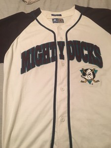 mighty ducks baseball jersey