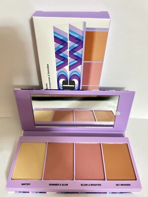 Clinique Glow All Out Palette For Medium to Deeper Skin Tones Authentic NIB