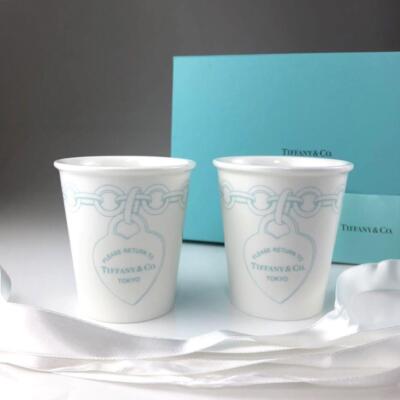 Tiffany & Co. Coffee Cups Return to Tiffany Tokyo Pair Mug