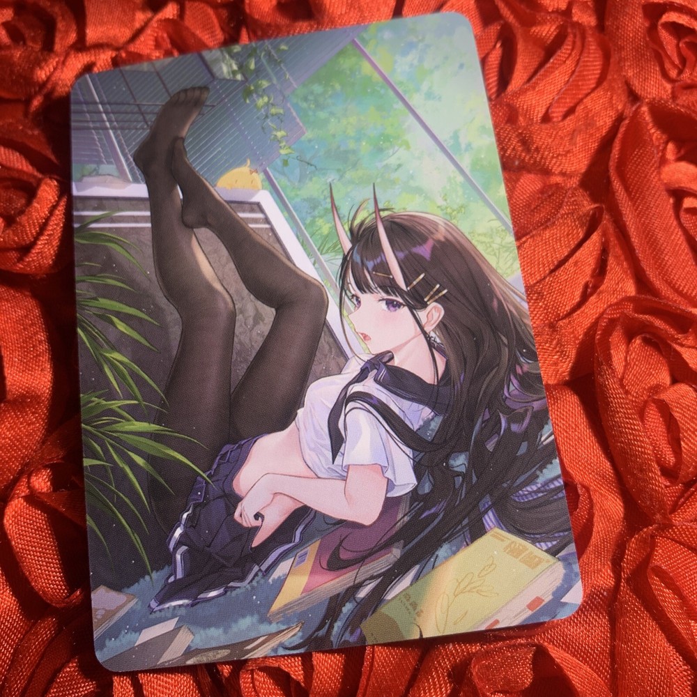 Noshiro Azur Lane Goddess Story Anime Girl Double Side Card Up