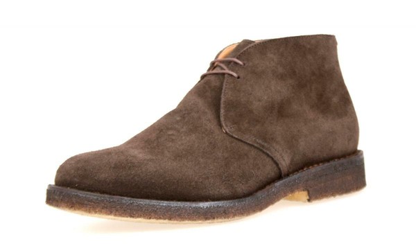 Prada Wildleder Chukka Desert Boots Stiefelette - 2TC023 Ebano Neu - 6 40-image
