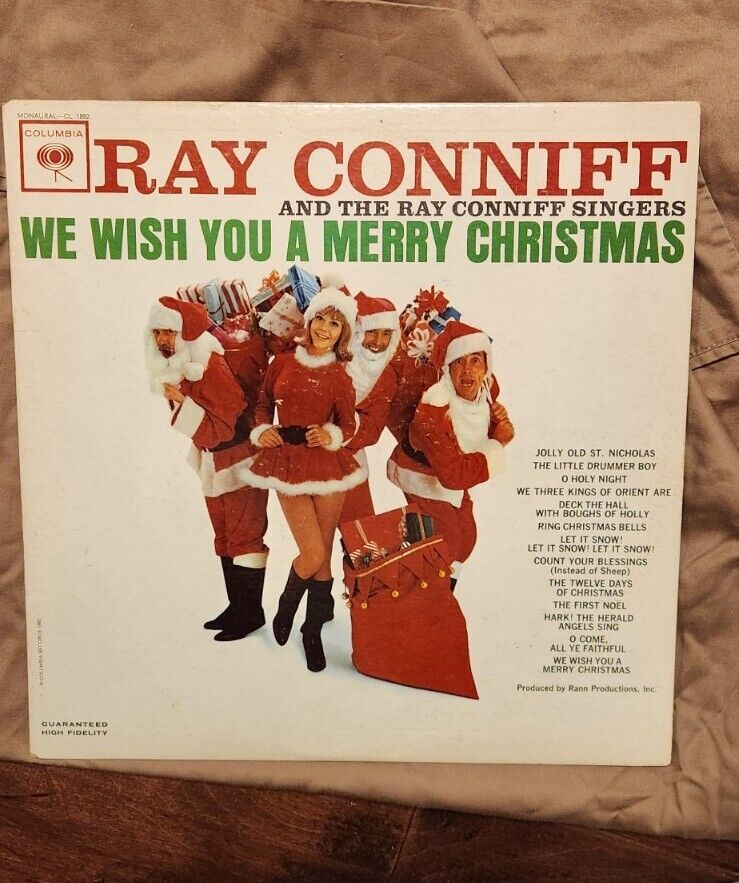 Ray Conniff Singers - We Wish You a Merry Christmas  [Vinyl LP] Original 
