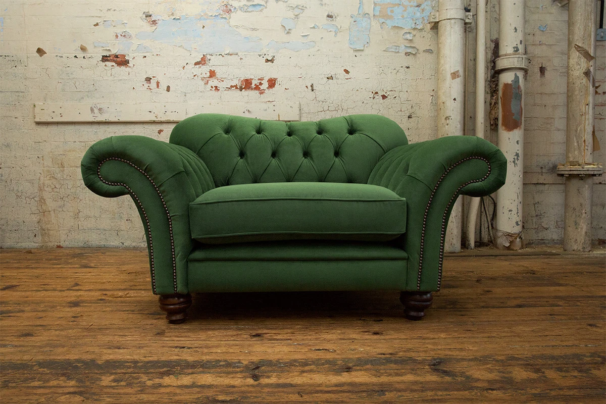 Large chesterfield chair deals