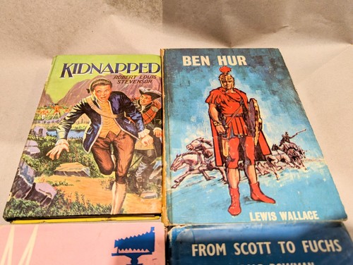 Bulk Vintage 1960s Hardcover Books Dust Jackets Ben Hur Instant Library Pulp - Picture 3 of 24