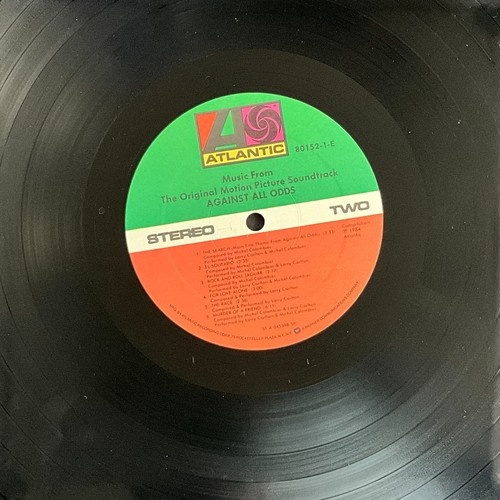 Against All Odds, Motion Picture Soundtrack, 1984 Rock Compilation, Vinyl LP VG+ - Picture 4 of 4