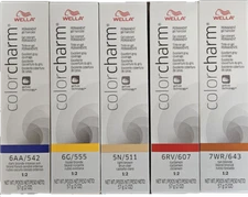 Wella Color Charm Permanent Hair Color Gel 2 oz [Choose Your Color]