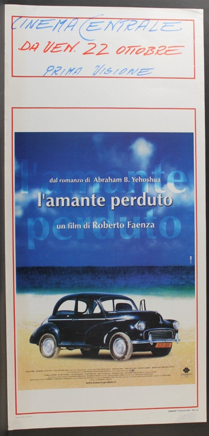 Locandina originale film L'amante perduto (1999) - Regia di Roberto Faenza
