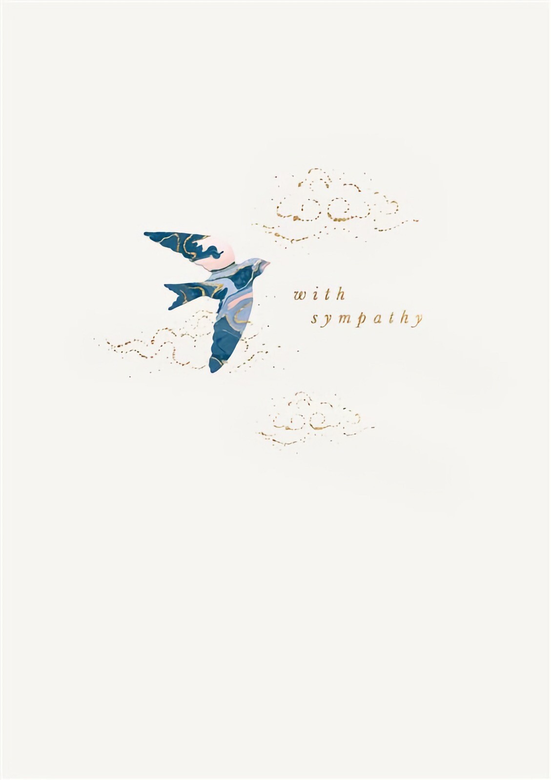 With Sympathy Card Premium Condolences Bereavement Sorry For Your Loss
