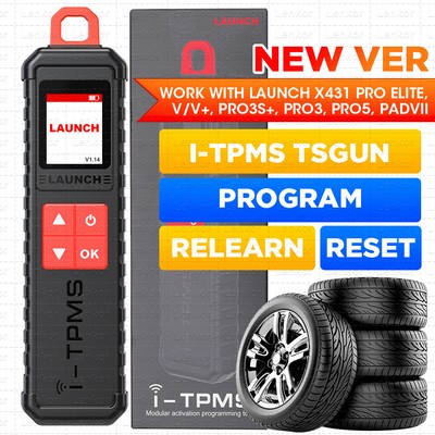 Launch X431 TSGUN RDKS TPMS Programmier Diagnosegerät Reifendruck Kontrollsystem