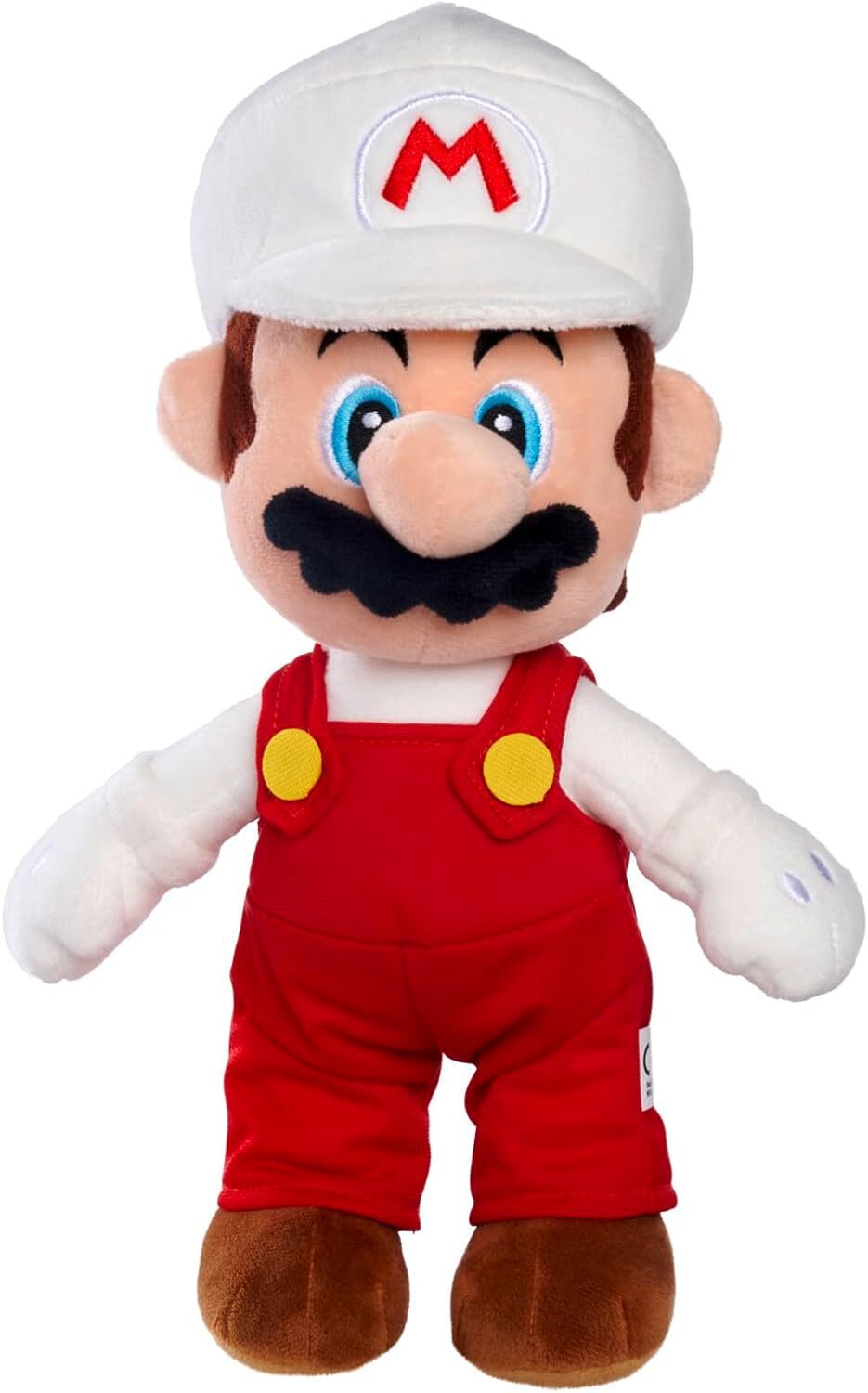 Super Mario - Огненный Марио, 30 см, официально лицензированная мягкая плюшевая игрушка в разноцветном исполнении