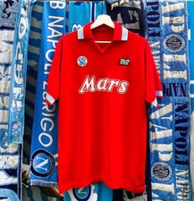 Maglia Napoli Maradona Mars 88/89 Rossa