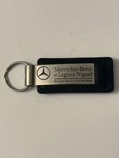 VINTAGE 🇺🇸 “MERCEDES-BENZ” DEALERSHIP KEYCHAIN〰️KEYRING〰️KEYFOB〰️ 👀LQQK 👀