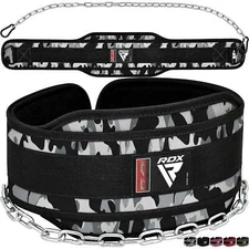 RDX Dipping Belt for Weight Lifting 6” with Adjustable Steel Chain