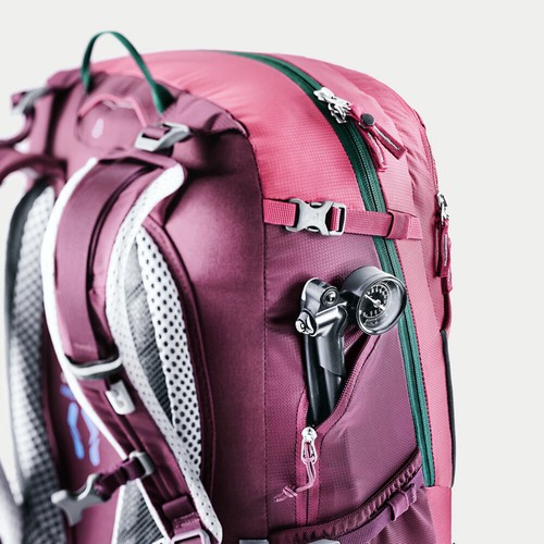 Deuter Trans Alpine 28 SL Fahrradrucksack Rucksack Tagesrucksack Pink Beere 2021 - Bild 7 von 8
