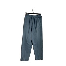 Alfred Dunner Womens Size 12 Elastic Waist Blue Gray Pull On Pants