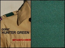 BOY CUB SCOUT Pair Shoulder Loops Epaulet - HUNTER GREEN  VENTURER Save on qty 